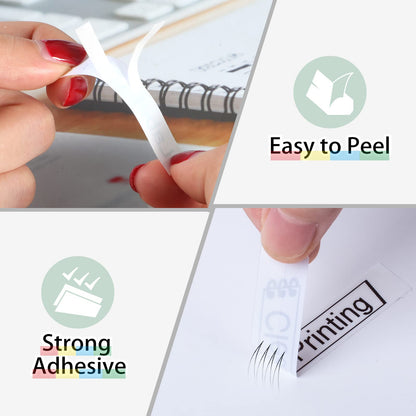 6× Markurlife 12mm Compatible pour Brother P Touch TZe-231 TZe-131 TZe-431 TZe-531 TZe-631 TZe-731 TZ Ruban pour Brother PT H107B H110 H200 D410 P300BT P710BT H100R H100LB E110 H200 H110 D210 D400