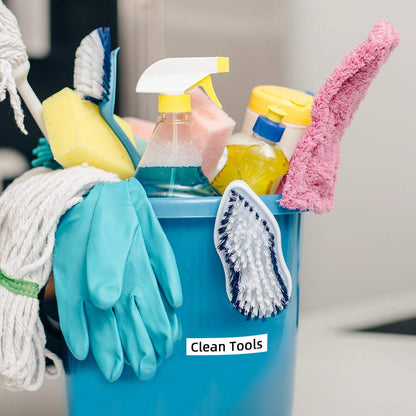 Nastro per Etichette Markurlife Compatibile In sostituzione di DYMO D1 45013 12mm S0720530 Nero su Bianco per Dymo LabelManager 160 280 220P, LabelPoint 150 250, LabelWriter 450 DUO(12 mm x 7 m,2 Pz)