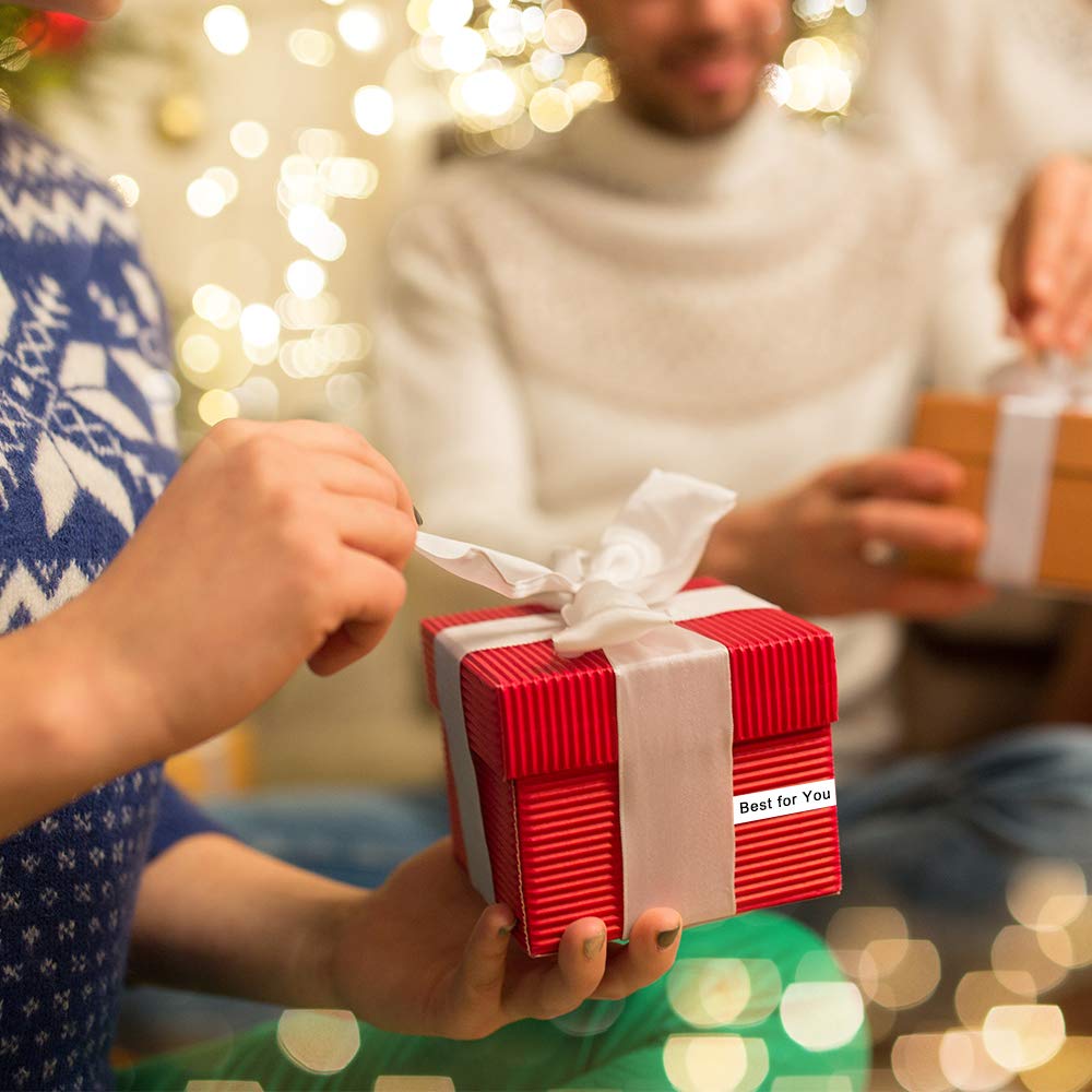 Markurlife Étiqueteuse Compatible Ruban pour DYMO LetraTag Papier 12mm x 4m DYMO 91220 Noir sur Blanc Recharge DYMO LetraTag LT-100H LT-100T PLUS LT-100T DYMO XR XM QX50 2000,Pack de 4