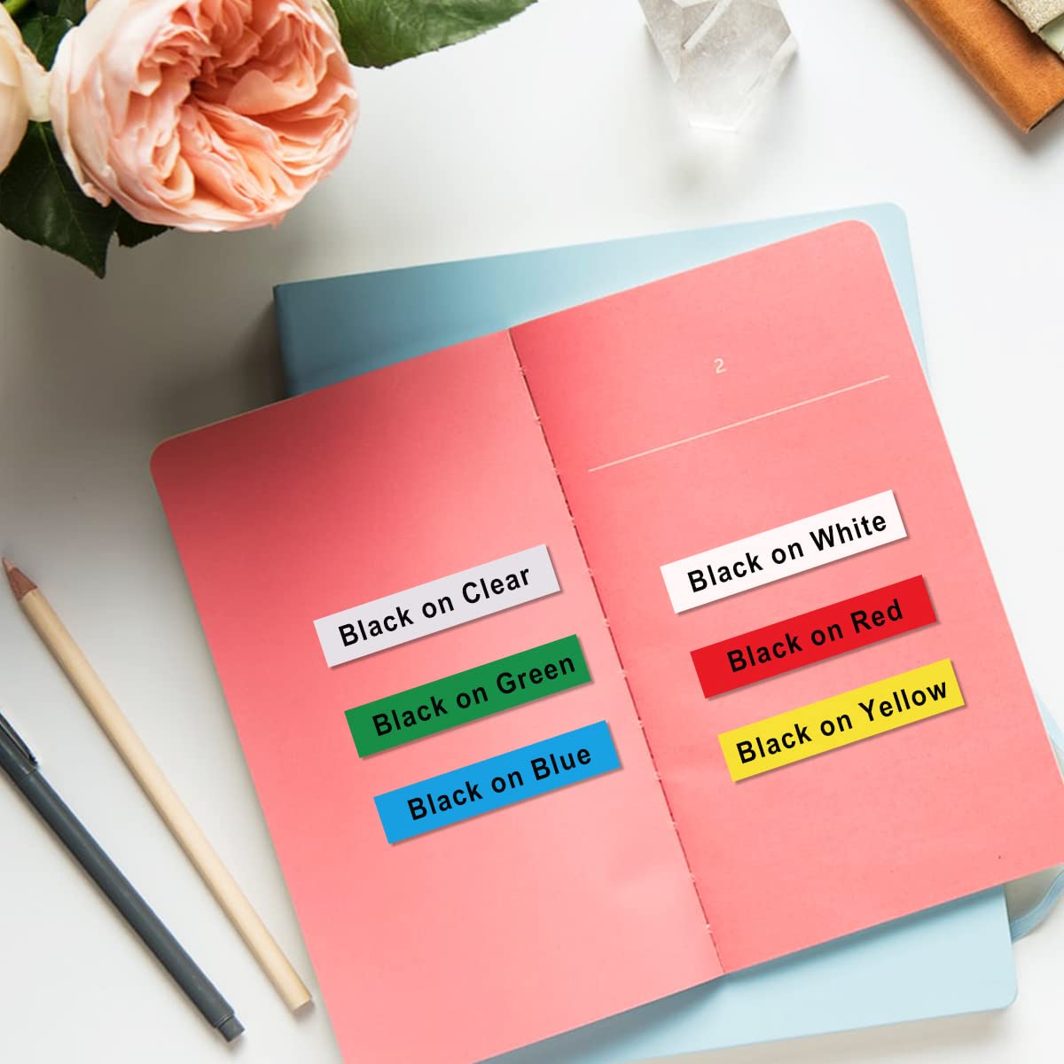 Markurlife TZe Schriftband 6mm Schriftband Kompatibel mit Brother P-Touch Bänder 6mm 0,23 TZe-211 TZe-111 TZe-411 TZe-511 TZe-611 TZe-711 Schriftband für Ptouch PT H105 H100lb 1010 D400 E100