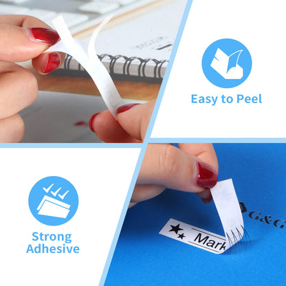 Markurlife TZe-231 Brother P-Touch bantlar TZ Tape 12 mm 0,47 TZe 231 TZ231 Ptouch yazı bandı Brother P Touch 1010 1000 D400 P900 PT-H105 H100lb H101C ile uyumlu, 4'lü paket, beyaz üzerine siyah