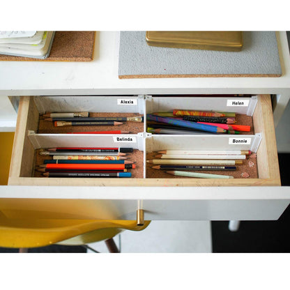 Etichette 12mm x 4m Markurlife Compatibile con Dymo LetraTag Etichette in Plastica Nero su Bianco 91221 Ricarica per Dymo Etichette per Dymo Letratag LT-100H LT-100T XR 200B Etichettatrice