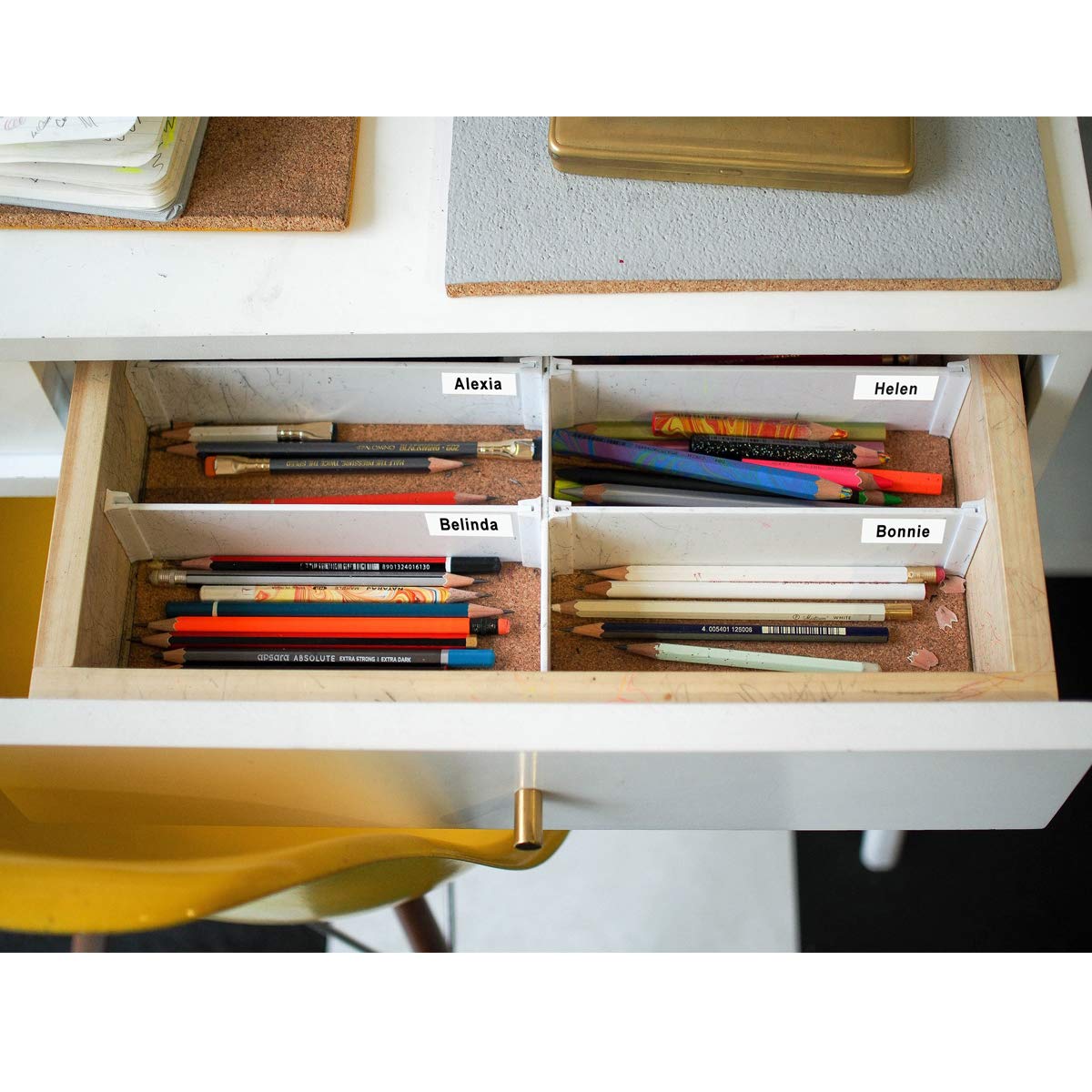 Etichette Markurlife Compatibile In sostituzione di Nastro Dymo D1 45013 S0720530 Nero su Bianco,Cartucce D1 12mm x 7m Etichette per Dymo LabelManager 160 280 120P 420P 500TS, LabelPoint 150 250