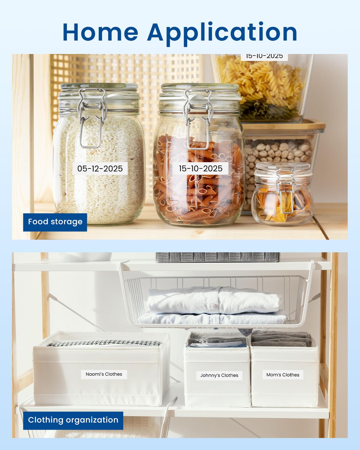 Nastro per Etichette Markurlife Compatibile In sostituzione di Dymo LetraTag Plastica 12mm x 4m Etichette S0721610 Nastro per Dymo LetraTag LT-100H LT-100T XR QX50 (Nero su Bianco,3Pz)